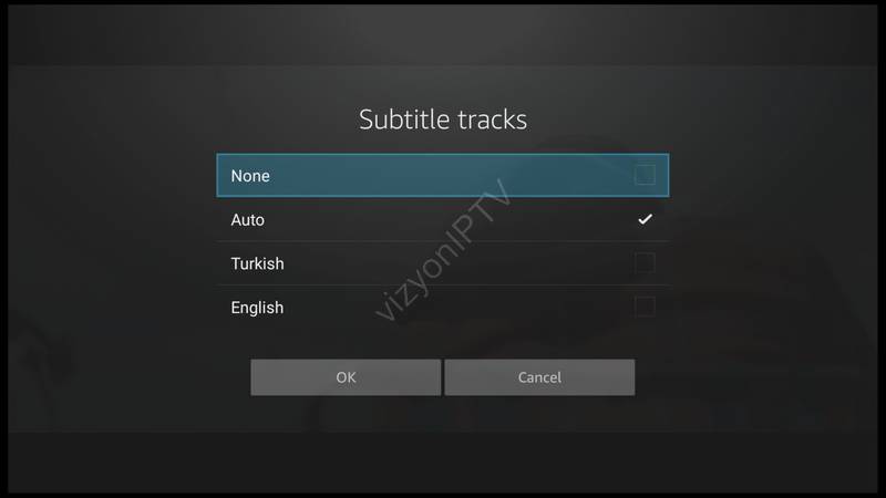xtream iptv subtitle tracks değişim ekranı
